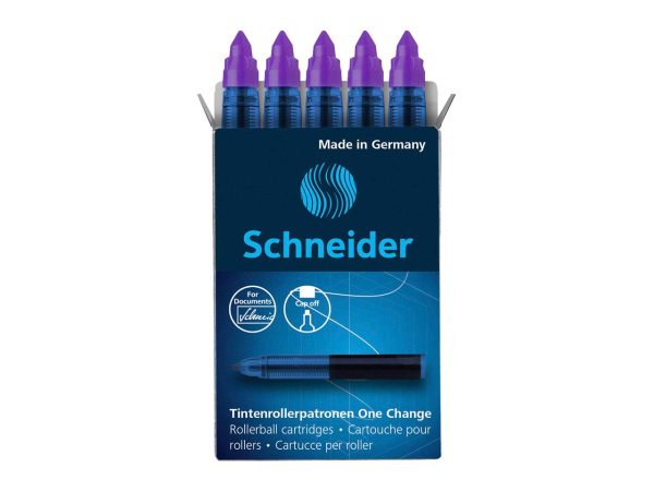 Tintenrollerpatronen OneChange dokum.echt 5St. Schneider° Online-Schn?ppchen – Bild 4