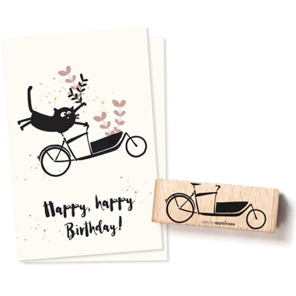 Stempel Lastenrad (Cats on appletrees) Schn?ppchen – Bild 4