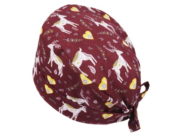 Anpassbare OP Haube Hirsche Im Angebot – Bild 3