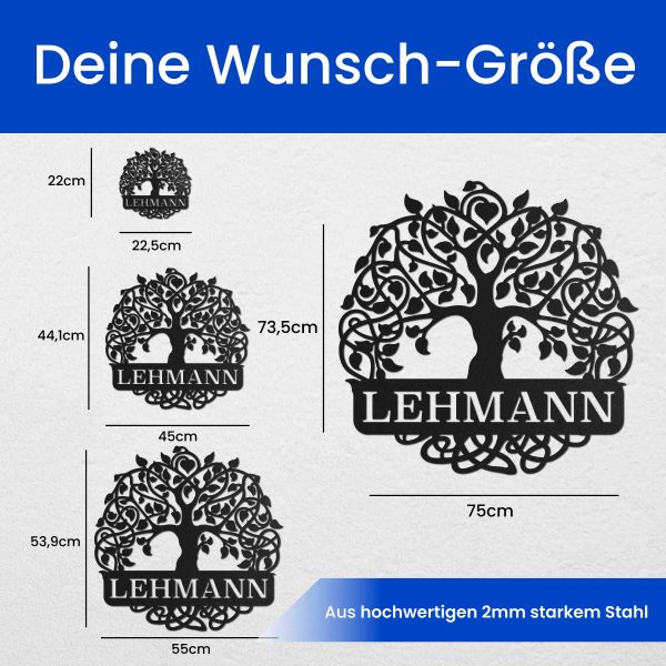 Baum des Lebens mit Blättern Online-Verkauf – Bild 5