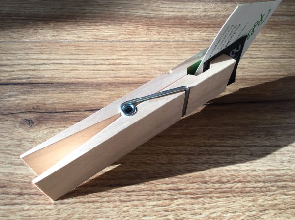 Zettelzange Holz 15cm Zu verkaufen