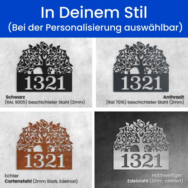 Baum des Lebens mit Nummer Verkauf – Bild 5