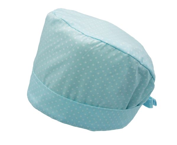 Anpassbare OP Haube Pünktchen - Mint Im Angebot